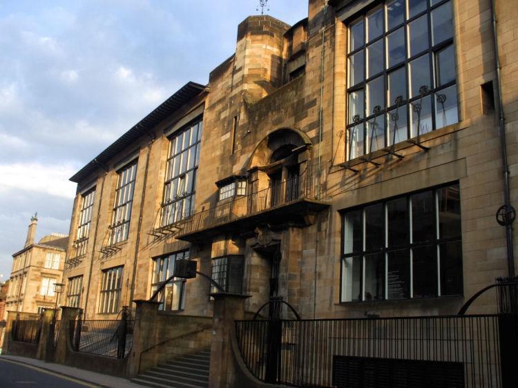 معماری مدرن | سبک مدرن اولیه | مدرسه هنر گلاسکو