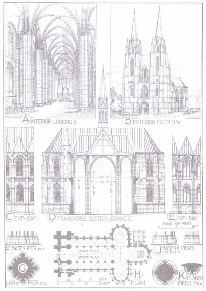 کلیسای سن دنی | کلیسای نوتردام | کلیسای سنت الیزابت | کلیسای فلورانس