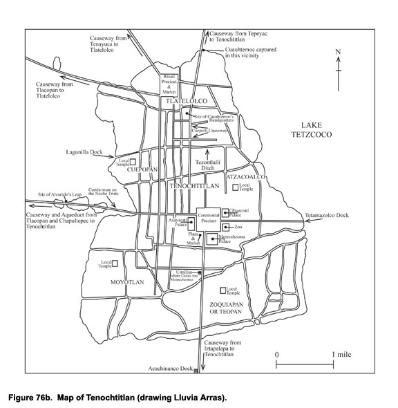 لاونتا | هرم خورشید وماه | هرم چیچن ایتسا | معابد تیکال | تنوچتیتلان