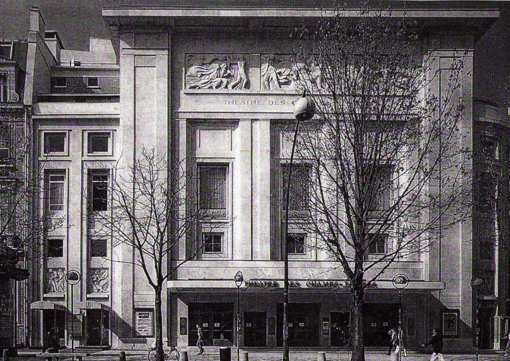 سبک مدرن اولیه | معماری مدرن | تئاتر شانزلیزه