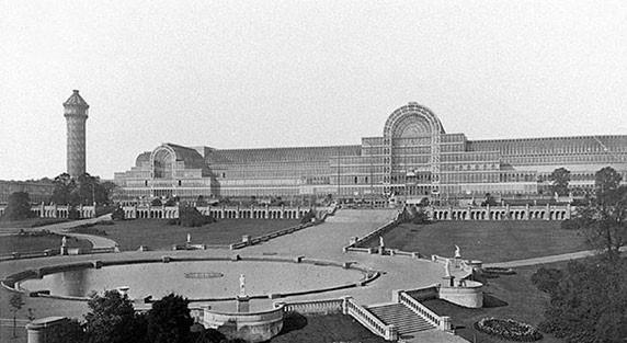 معماری مدرن | سبک مدرن اولیه | قصر بلورین