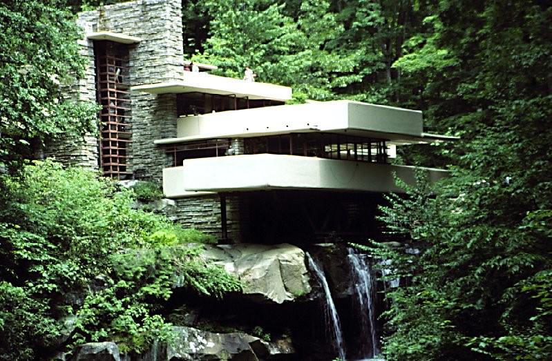 معماری مدرن | سبک مدرن متعالی | خانه آبشار