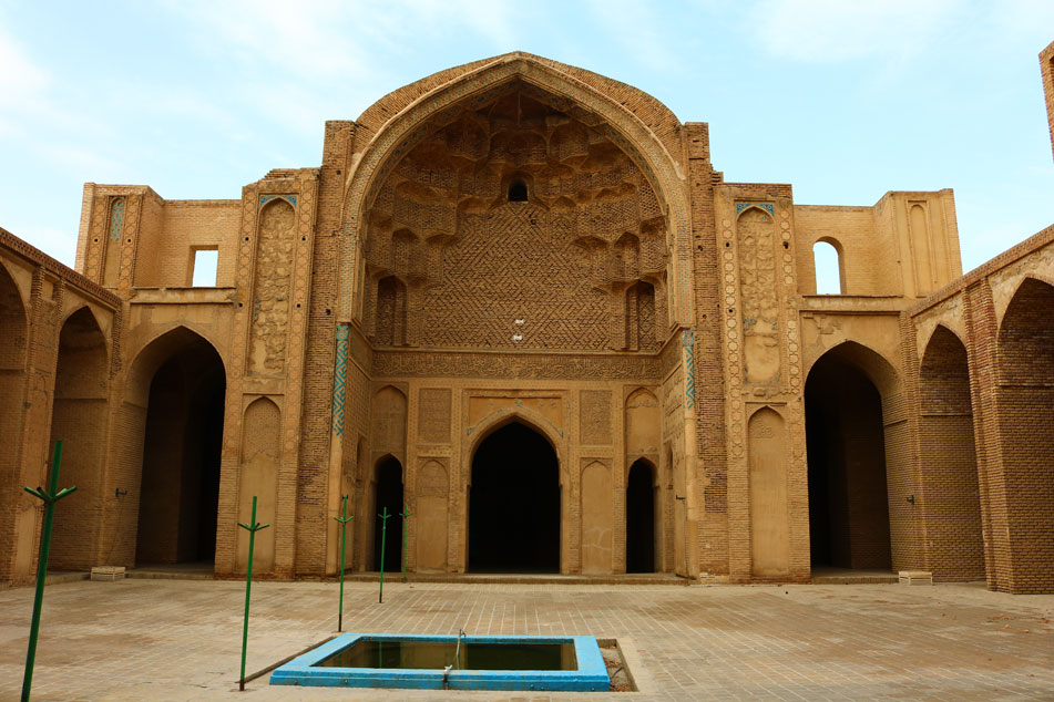 سبک آذری | معماری اسلامی | مسجد جامع ورامین