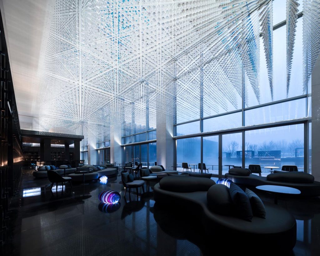 طراحی داخلی چشمه آب گرم