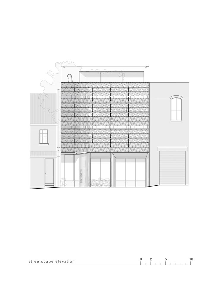 ساختمان کندوی عسل | طراحی نما پایدار