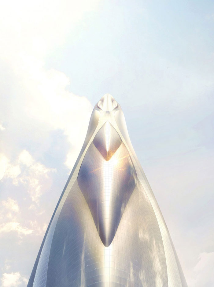 رونمایی از طرح مشترک ادریان اسمیت و گوردون گیل از بلندترین آسمان خراش چین